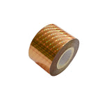 120m Holo Pixel Dot Nail Foil | Laser Silver Gold Stripe Manicure Transfers 846