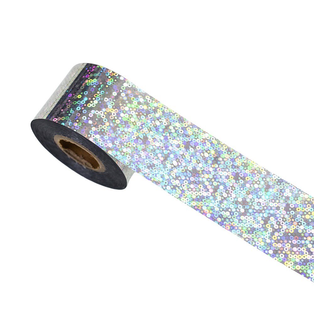 120m Holo Sparkle Circle Nail Foil Roll 827