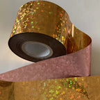 120m Holo Sparkle Circle Nail Foil Roll 827
