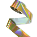 120m Holographic Aurora Nail Foil - Iridescent Chrome Mirror Effect Transfer Paper