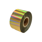 120m Holographic Aurora Nail Foil - Iridescent Chrome Mirror Effect Transfer Paper