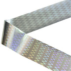 120m Holographic Chevron Nail Foil | Zigzag Laser Nail Art Transfer Foil Y061