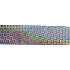 120m Holographic Geometric Grid Nail Art Foil | Laser Silver Nail Transfer Sticker 2004