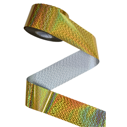 120m Holographic Laser Silver Lines Nail Foil 840