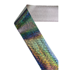 120m Holographic Laser Silver Lines Nail Foil 840