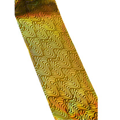 120m Holographic Liquid Swirl Nail Foil | Holo Wave Manicure Art Sticker