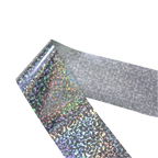 120m Holographic Shattered Glass Nail Foil Laser Nail Art Transfer Sticker 819