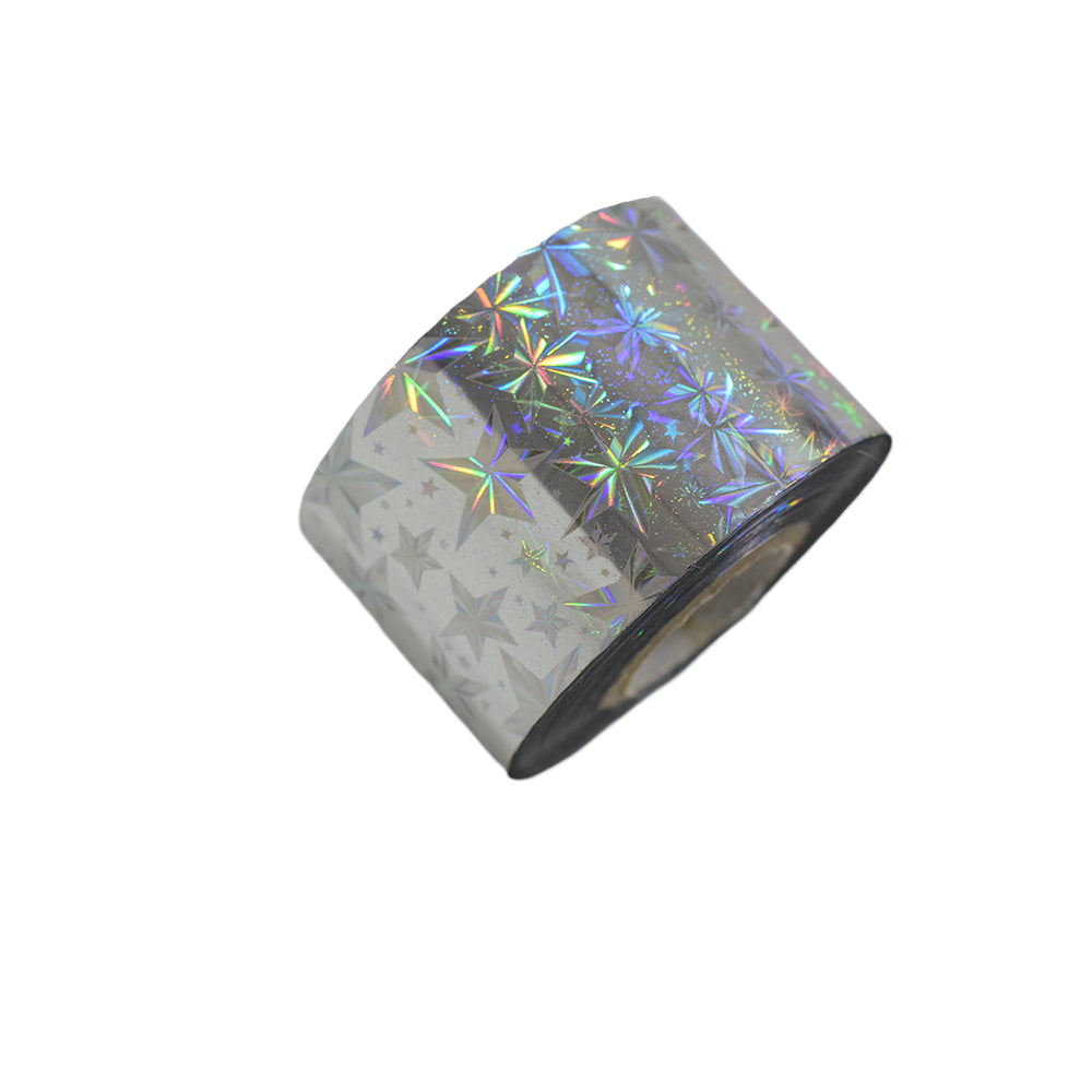 120m Holographic Starburst Nail Foil | Celestial Sparkle Galaxy Nail Art Transfers 2014