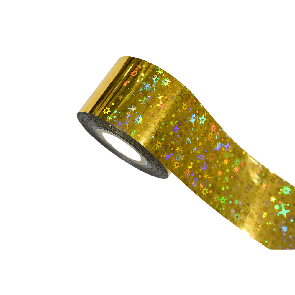 120m Holographic Starry Sky Nail Foil | Holo Galaxy Celestial Art Transfers