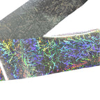 120m Holographic Tinsel Nail Foil - Silver Confetti Party Nail Art Transfer Roll 2005
