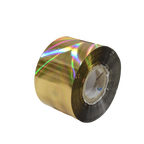 120m Laser Gold Silver Holographic Nail Foil - Chrome Effect Transfer for DIY Manicures