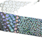 120m Mermaid Scale Holographic Nail Foil | Iridescent Bubble DIY Nail Art Transfer