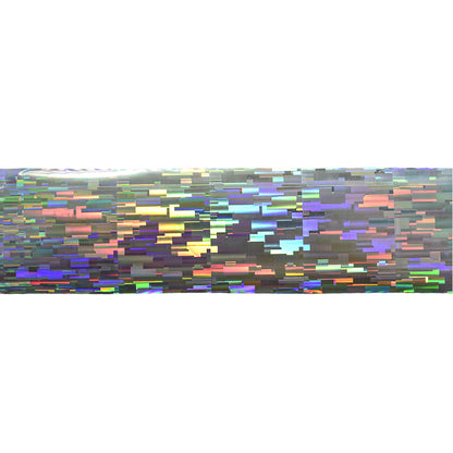120m Pixel Glitch Holographic Nail Foil | Digital Mosaic Nail Art Transfers 2013
