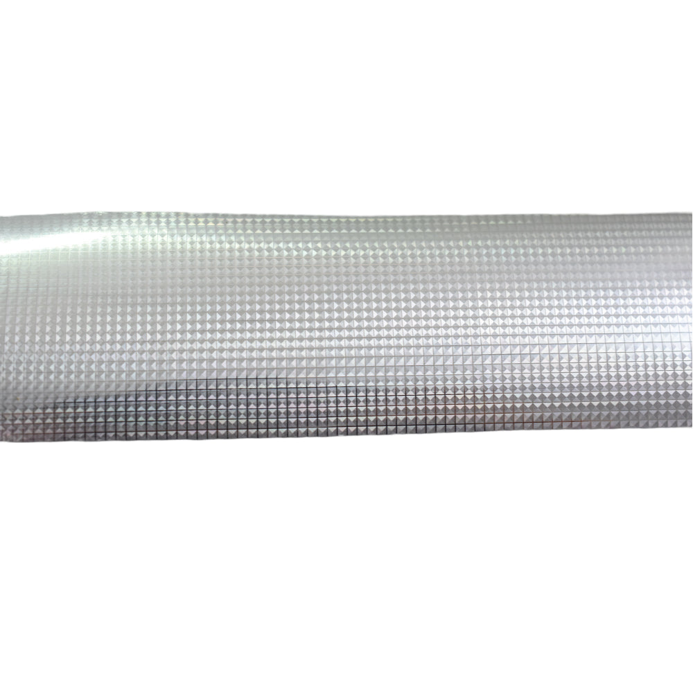 120m Silver Disco Ball Nail Foil | Glitter Chrome Party Nail Art 2001