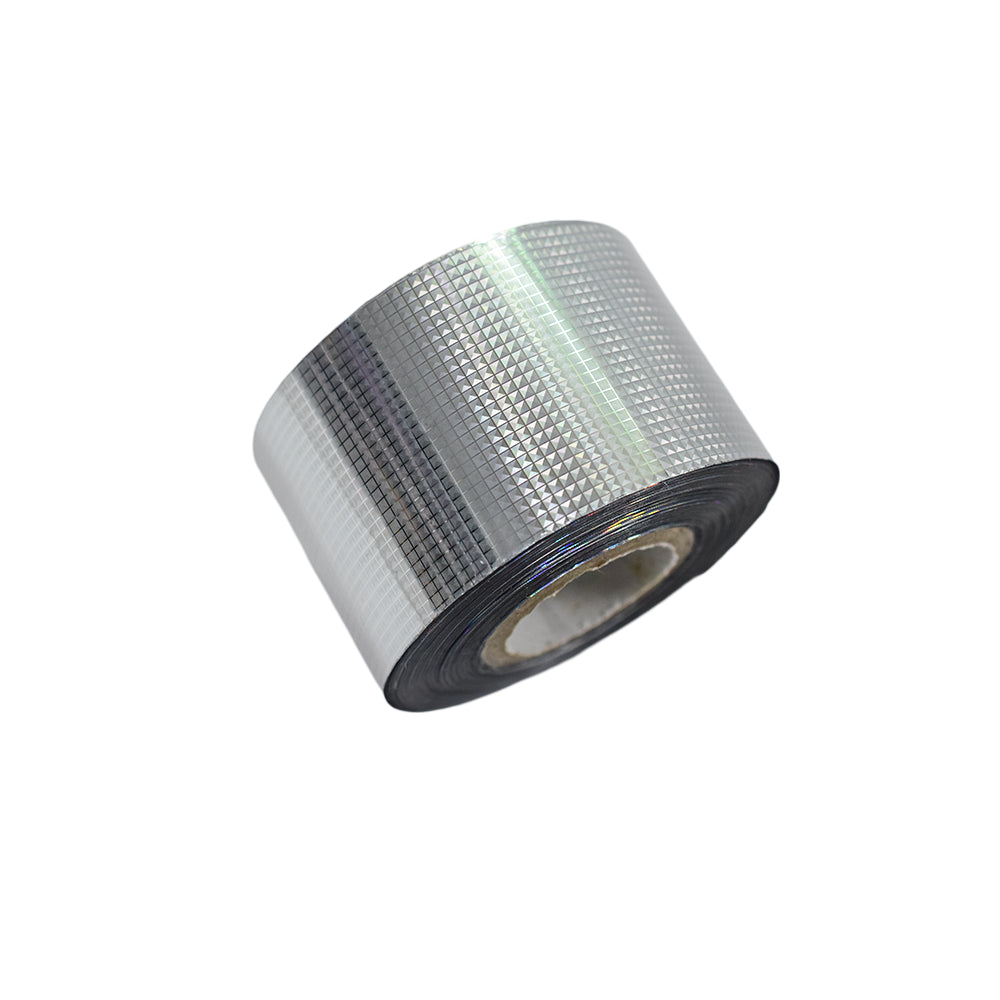 120m Silver Disco Ball Nail Foil | Glitter Chrome Party Nail Art 2001