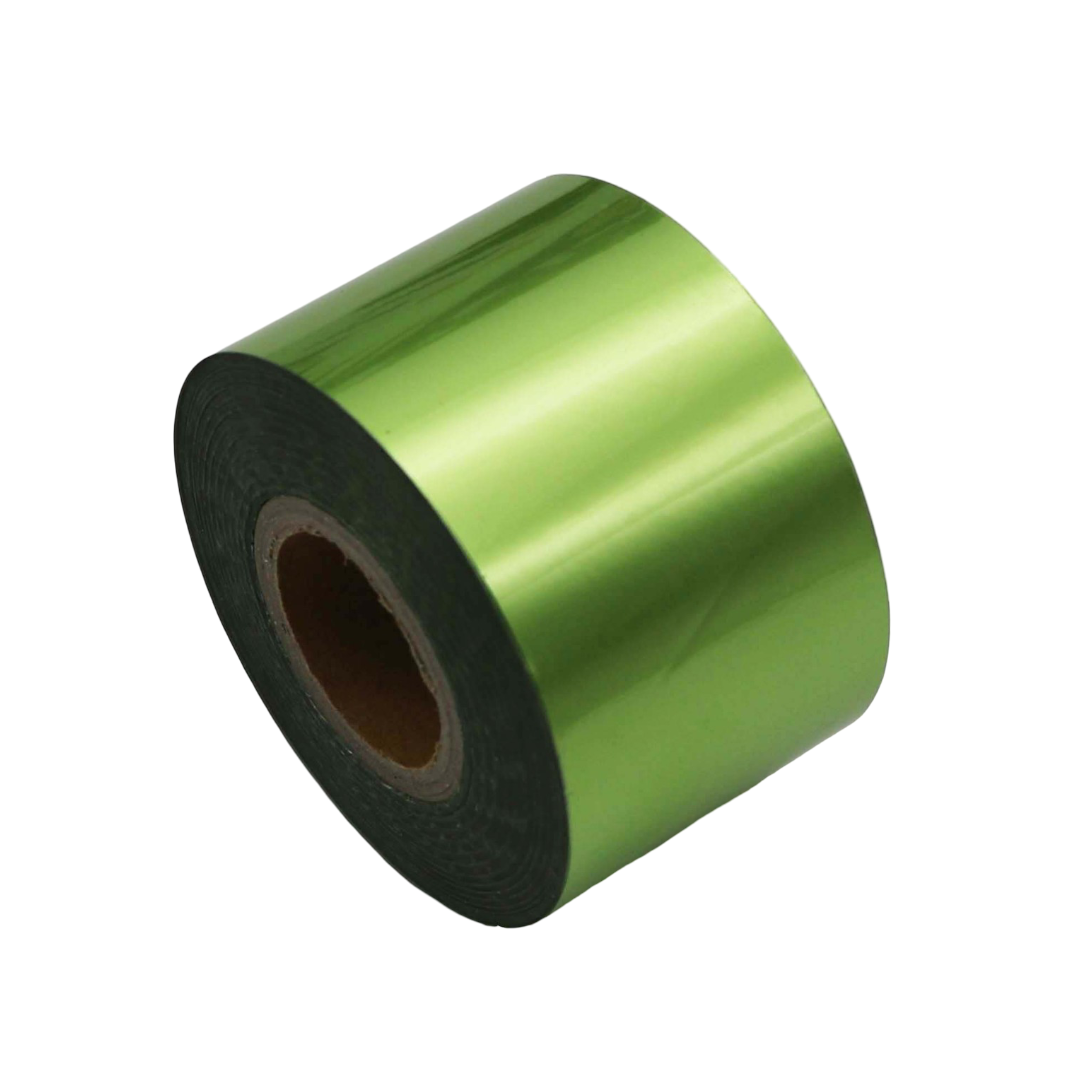 Blue Metallic Nail Foil Roll – 120m Chrome Transfer Foil for Nails