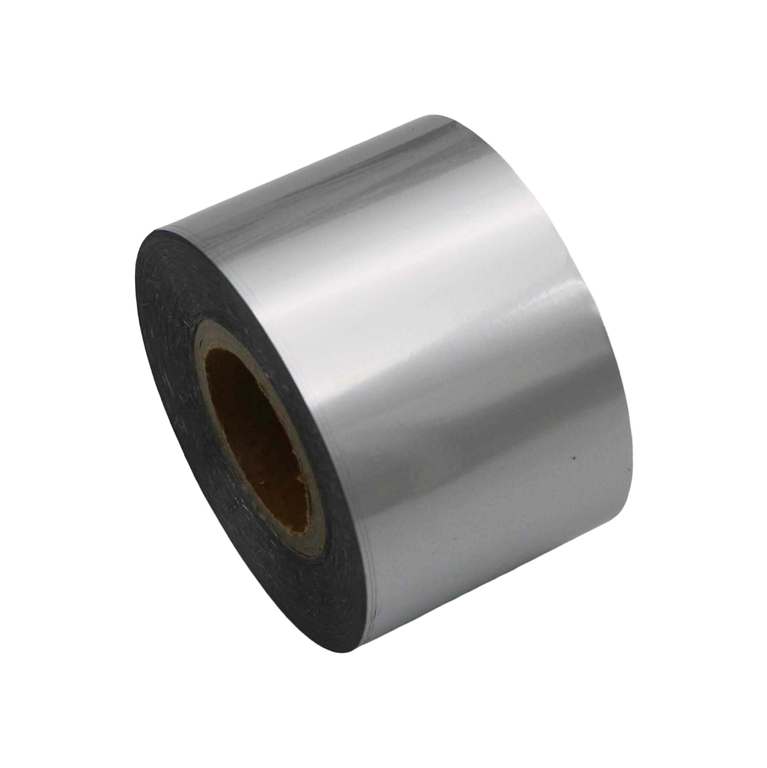 Metallic Gold Nail Foil Roll – 120m Silver Chrome Transfer Foil for Nails