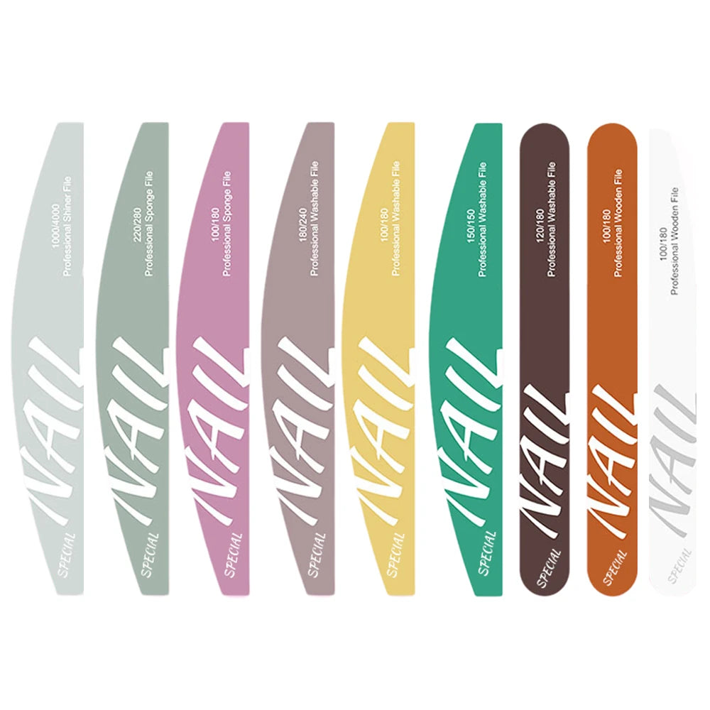 9pcs Nail Files and Buffers Kit