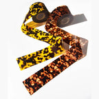 1roll 100M*4CM Tortoiseshell Nail Foils Amber Design Translucent Transfer Foil Film Wraps Nail Art Manicure DIY Decor - Nail MAD