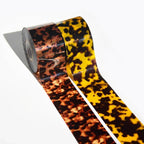 1roll 100M*4CM Tortoiseshell Nail Foils Amber Design Translucent Transfer Foil Film Wraps Nail Art Manicure DIY Decor - Nail MAD