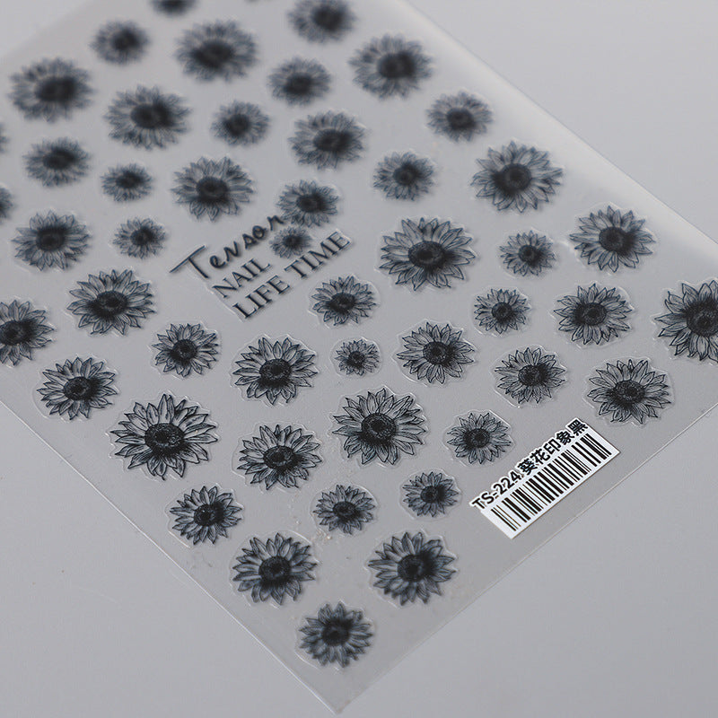 Tensor Nail Art Sticker Sunflower TS223 - Nail MAD