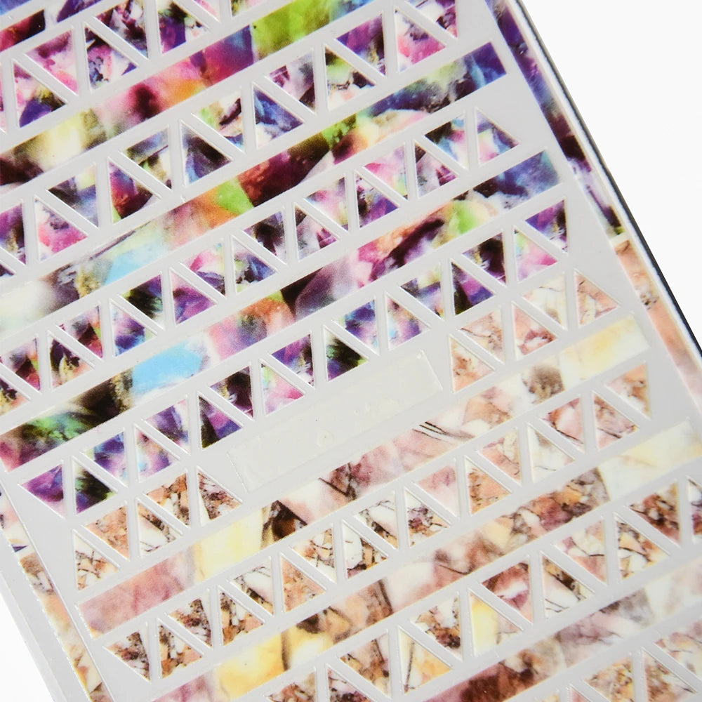 Snakeskin 3D Nail Art Stickers Marble Leopard Nail Sticker Decals