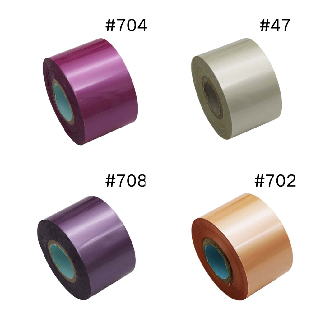 Shimmer Nail Foil Roll – 120m Shimmer Effect Transfer Foil for Nails