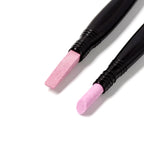 Dual-End Quartz Cuticle Pusher & Nail File Pen