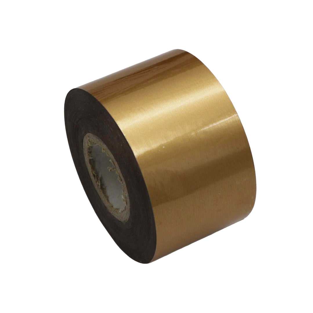 Metallic Gold Nail Foil Roll – 120m Silver Chrome Transfer Foil for Nails