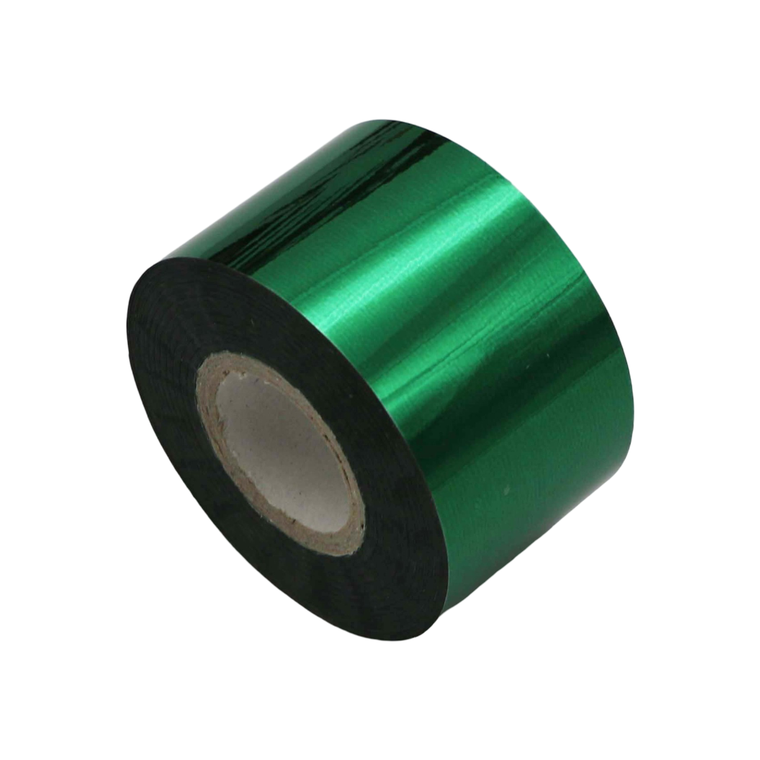 Blue Metallic Nail Foil Roll – 120m Chrome Transfer Foil for Nails