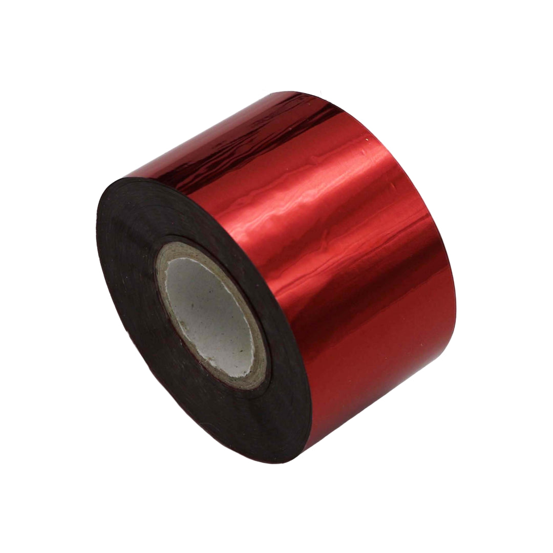 Metallic Gold Nail Foil Roll – 120m Silver Chrome Transfer Foil for Nails