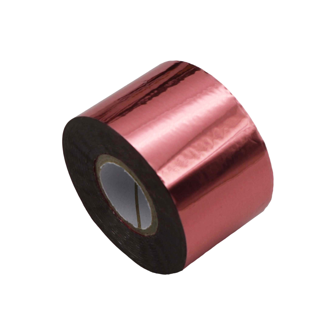 Blue Metallic Nail Foil Roll – 120m Chrome Transfer Foil for Nails