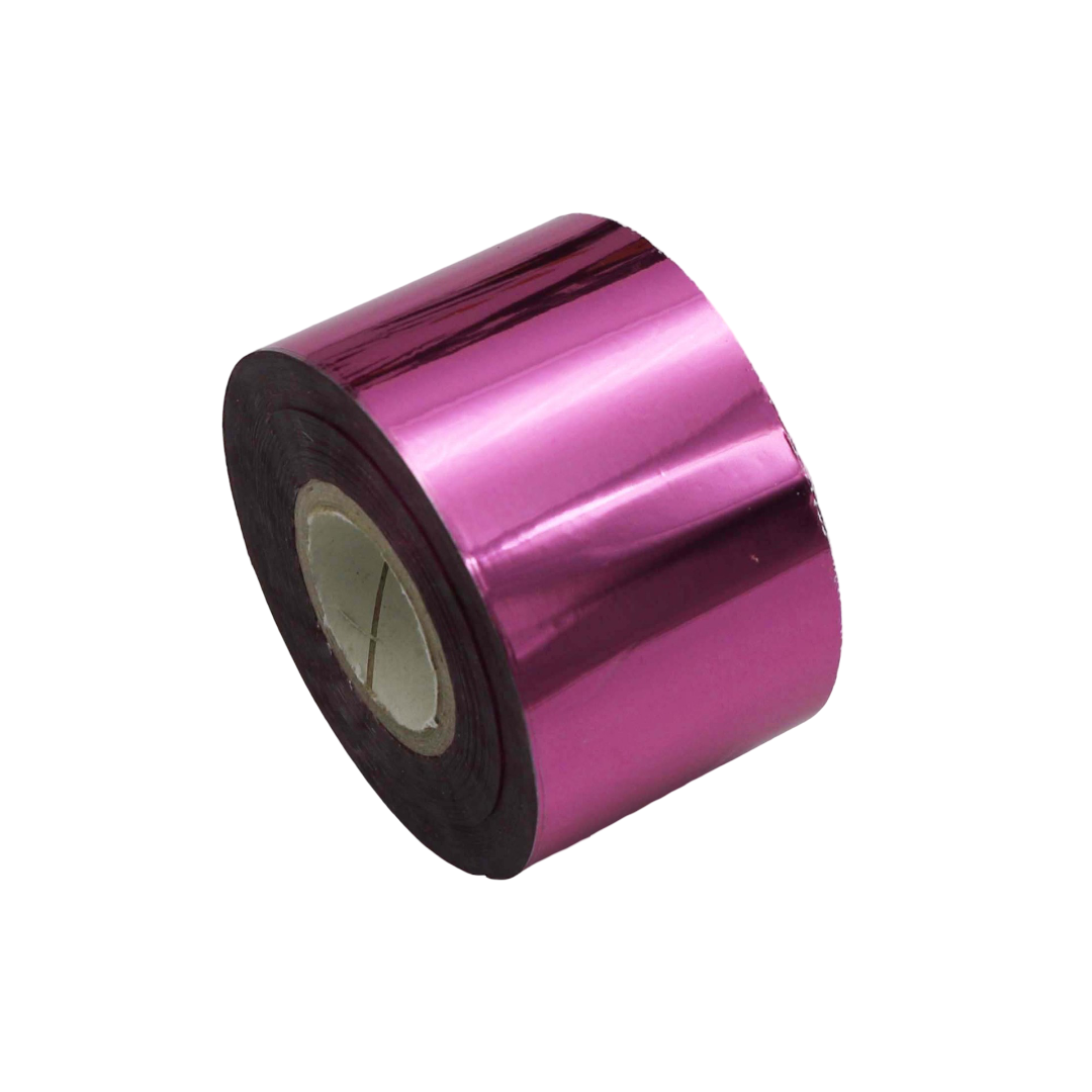 Blue Metallic Nail Foil Roll – 120m Chrome Transfer Foil for Nails