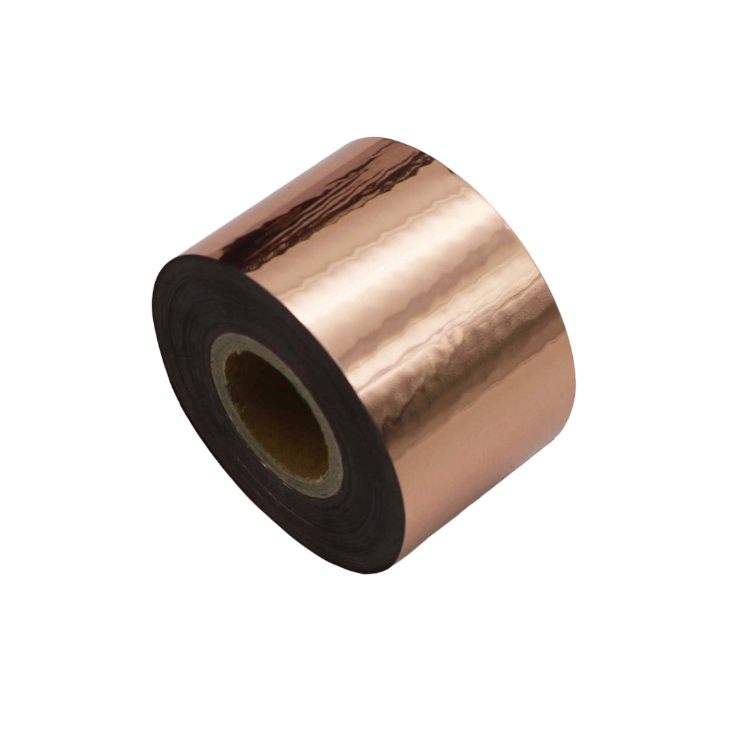 Metallic Gold Nail Foil Roll – 120m Silver Chrome Transfer Foil for Nails