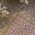 3D Aurora Cherry Blossom Nail Stickers | Sakura Flower Jelly Nail Decals to4846