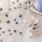 3D Blueberry & Daisy Jelly Nail Stickers M1489