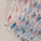 3D Butterfly Nail Art Stickers Adhesive Butterfly Wings Sticker Decals TS3571