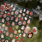3D Christmas Nail Stickers | Winter Holiday Nail Art Decals for Festive Manicures to5333