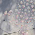 3D Firework Nail Stickers For New Year Party