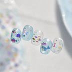 3D Holographic Tropical Fish Nail Stickers - Summer Mermaid Decals
