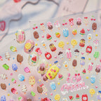3D Ice Cream Popsicle Nail Stickers 5928