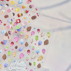 3D Ice Cream Popsicle Nail Stickers 5928