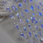 3D Mermaid Tail Nail Stickers – UltraThin Ocean Vives Nail Art Decals 