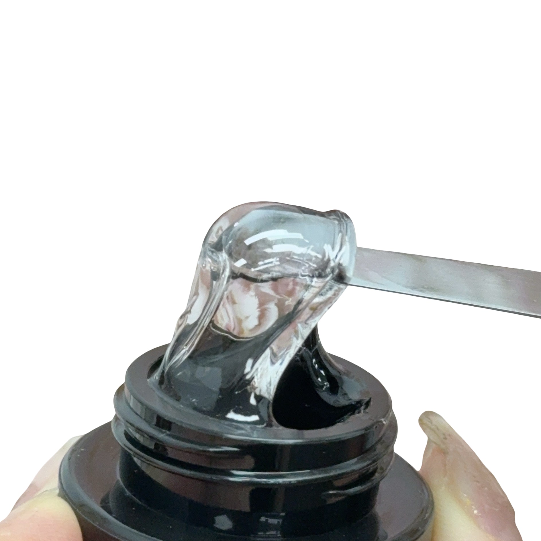 3D Solid Sculpture Gel - Clear Builder Clay Gel for Nail Art 5g