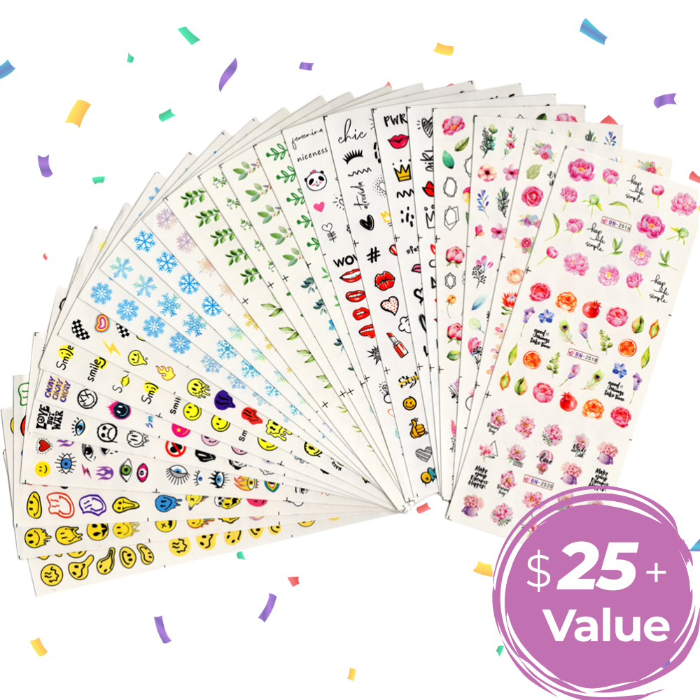 Nail Water Decals Lucky Bag (Basic)