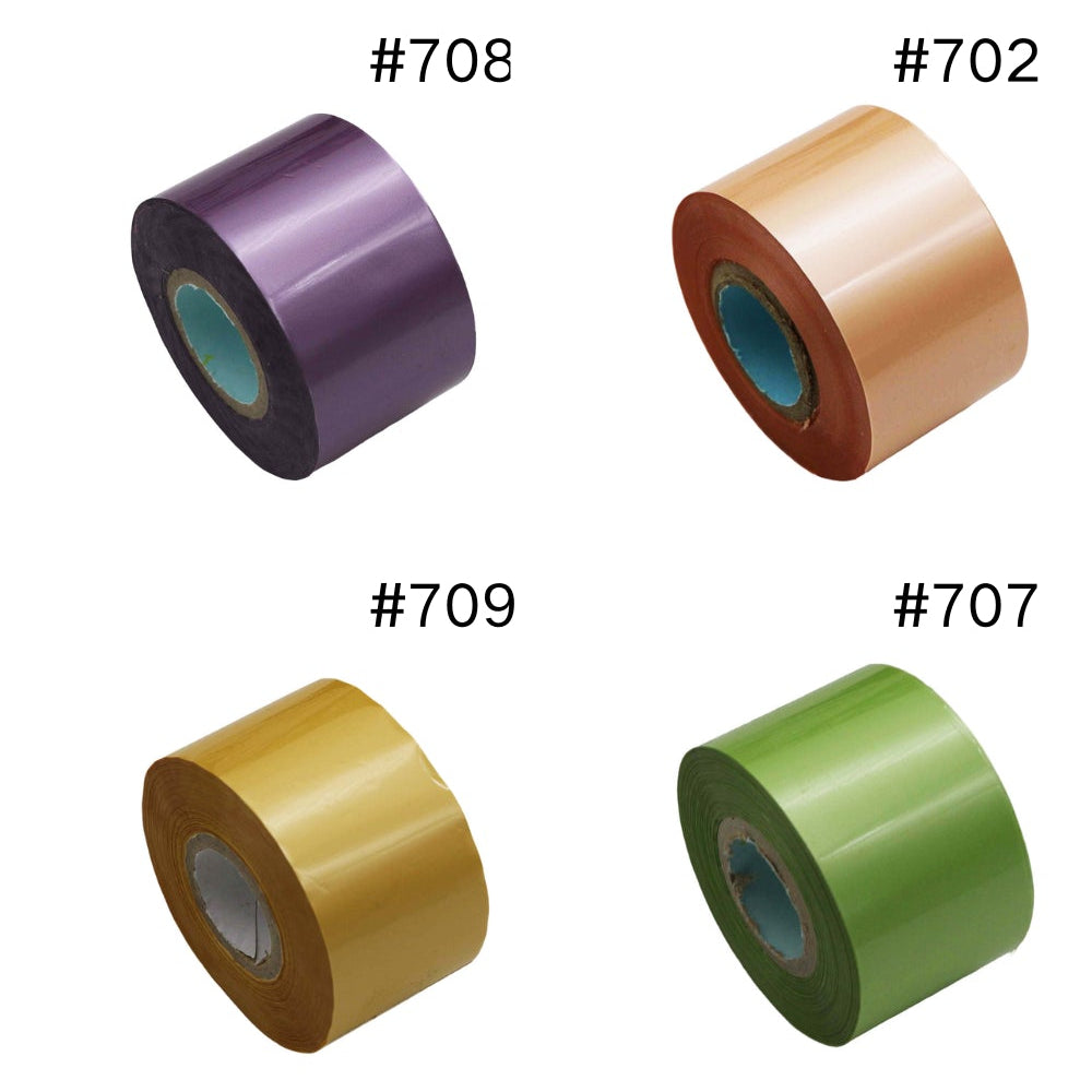 Shimmer Nail Foil Roll – 120m Shimmer Effect Transfer Foil for Nails