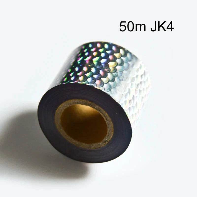 50/100m Fish Scale Nail Art Transfer Foil Decals - Nail MAD