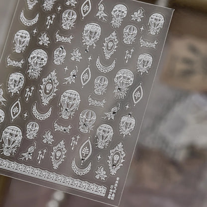5D Hot Balloon Nail Stickers | Regencycore
