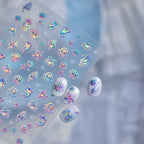 5D Ocean Animal Nail Stickers – Cute Holographic Sea Creatures to5148