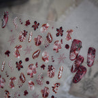 5D Bloody Eyeball Horror Nail Stickers | Creepy Goth Decals For Halloween